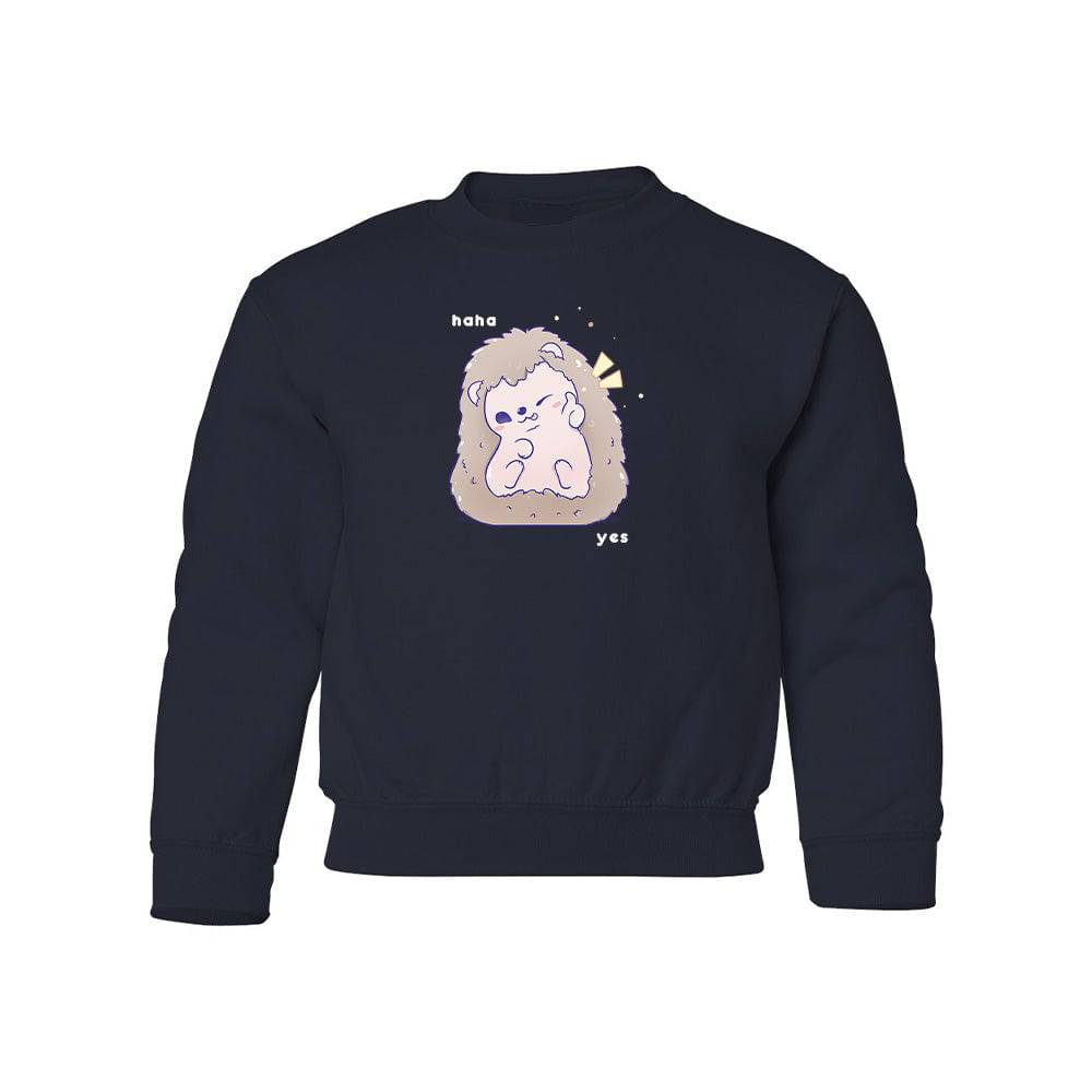 Navy Hedgehog Youth Sweater
