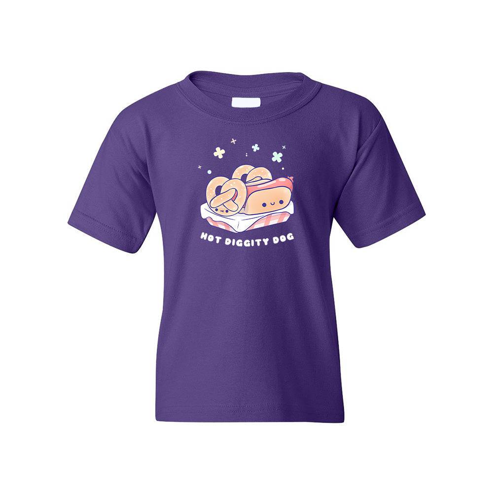 Purple HotDog Youth T-shirt