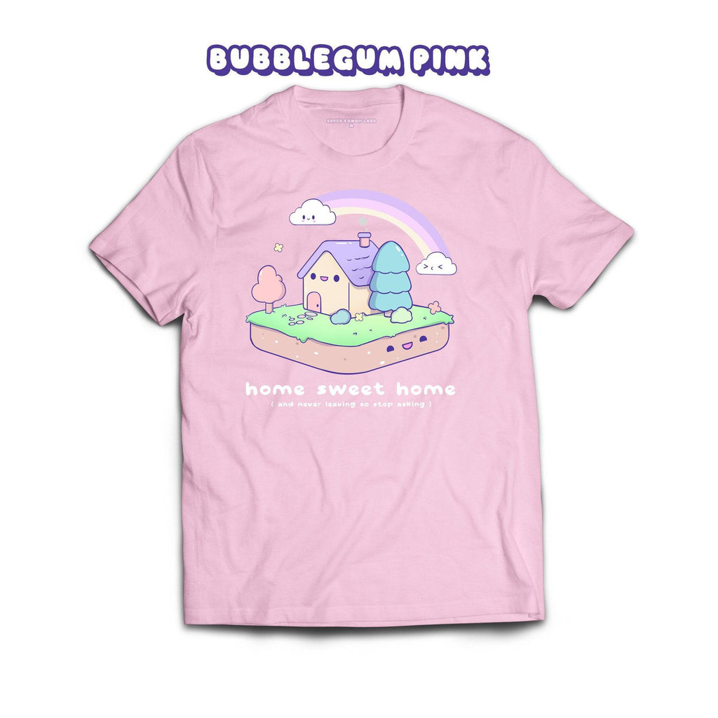 House T-shirt, Bubblegum Pink 100% Ringspun Cotton T-shirt