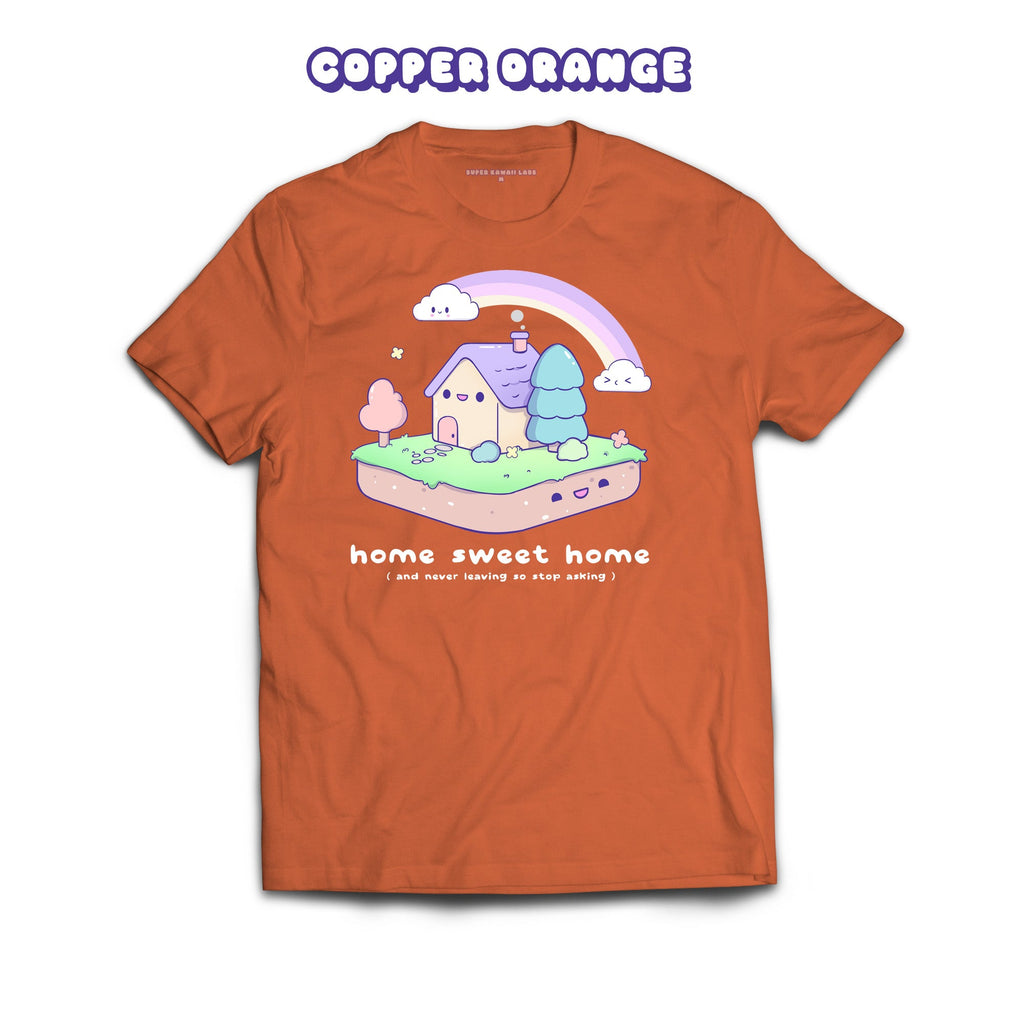 House T-shirt, Copper Orange 100% Ringspun Cotton T-shirt