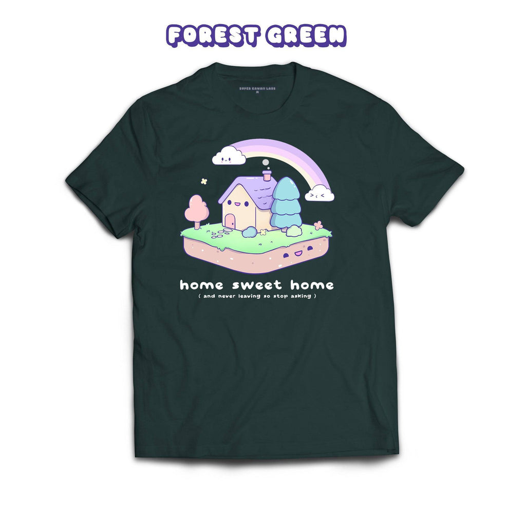 House T-shirt, Forest Green 100% Ringspun Cotton T-shirt