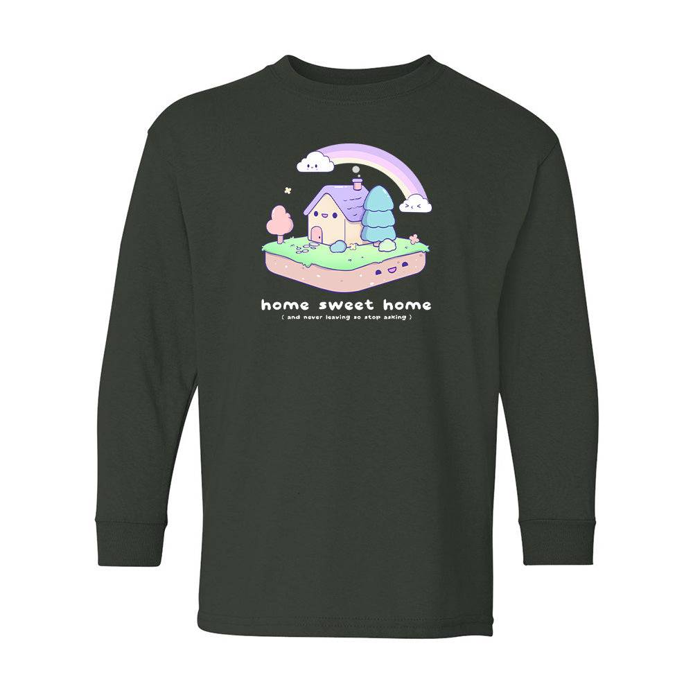 Forest Green House Youth Longsleeve Shirt