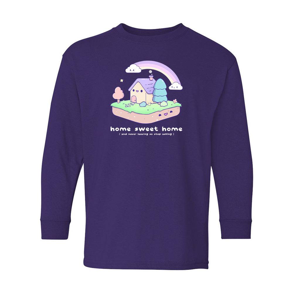 Purple House Youth Longsleeve Shirt