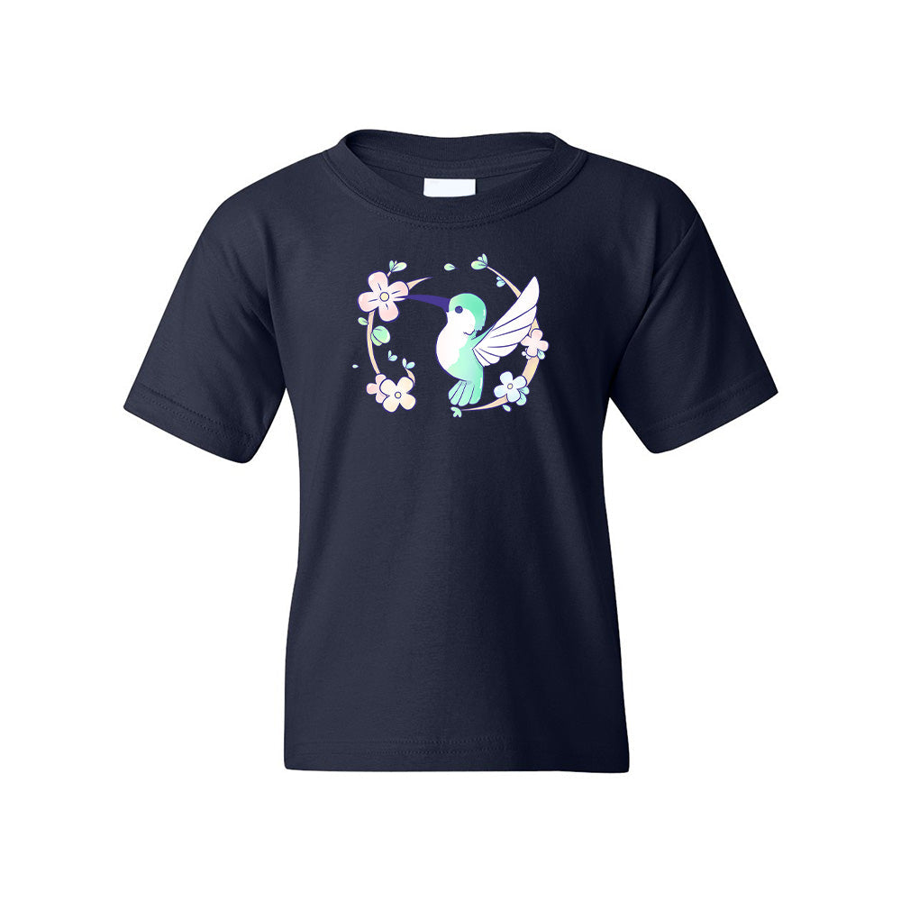 Navy Hummingbird Youth T-shirt