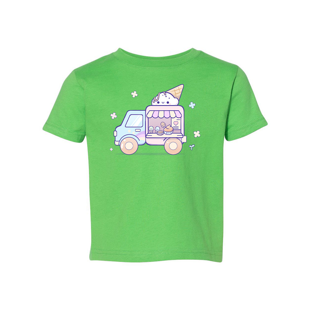 IceCreamTruck Apple Green Toddler T-shirt