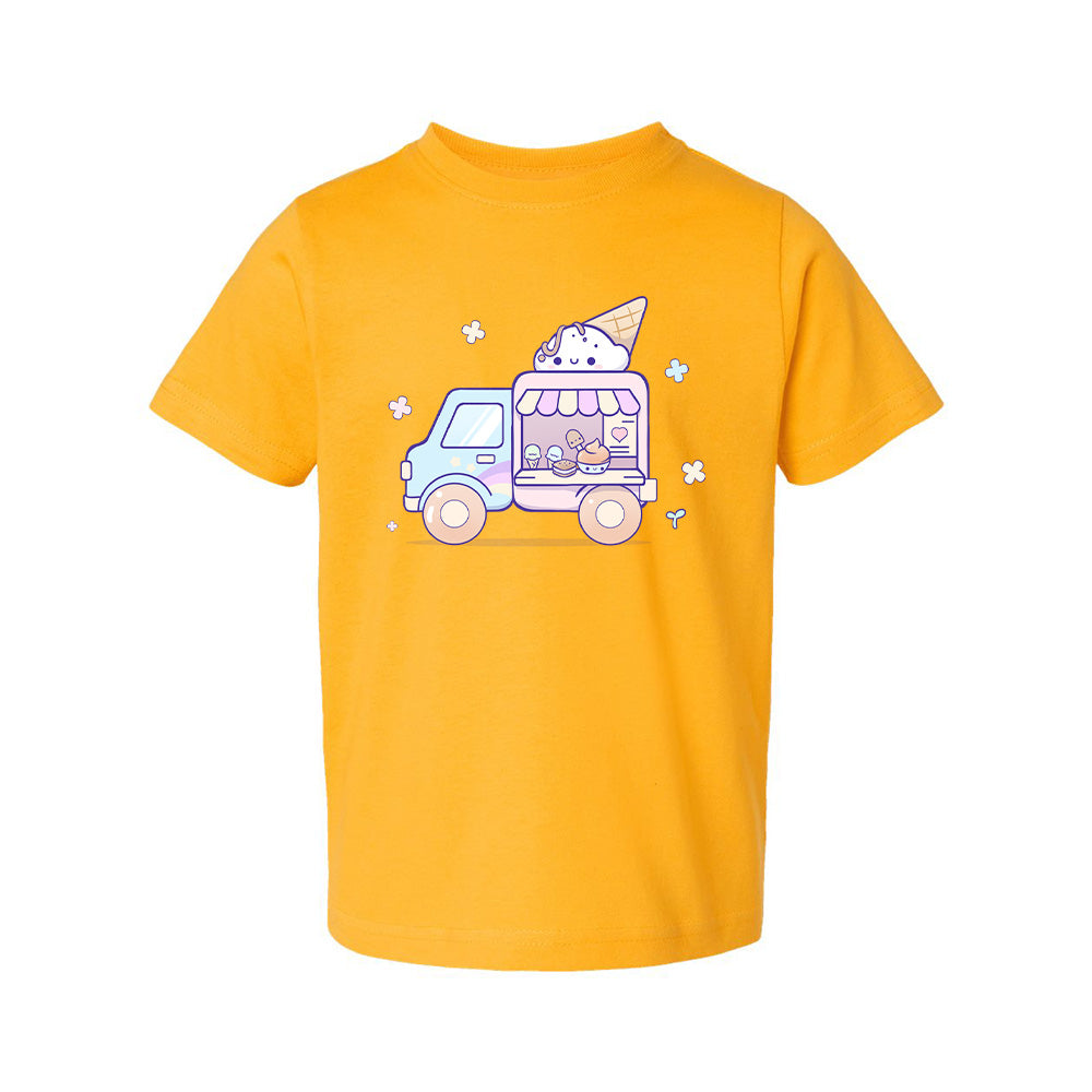IceCreamTruck Gold Toddler T-shirt