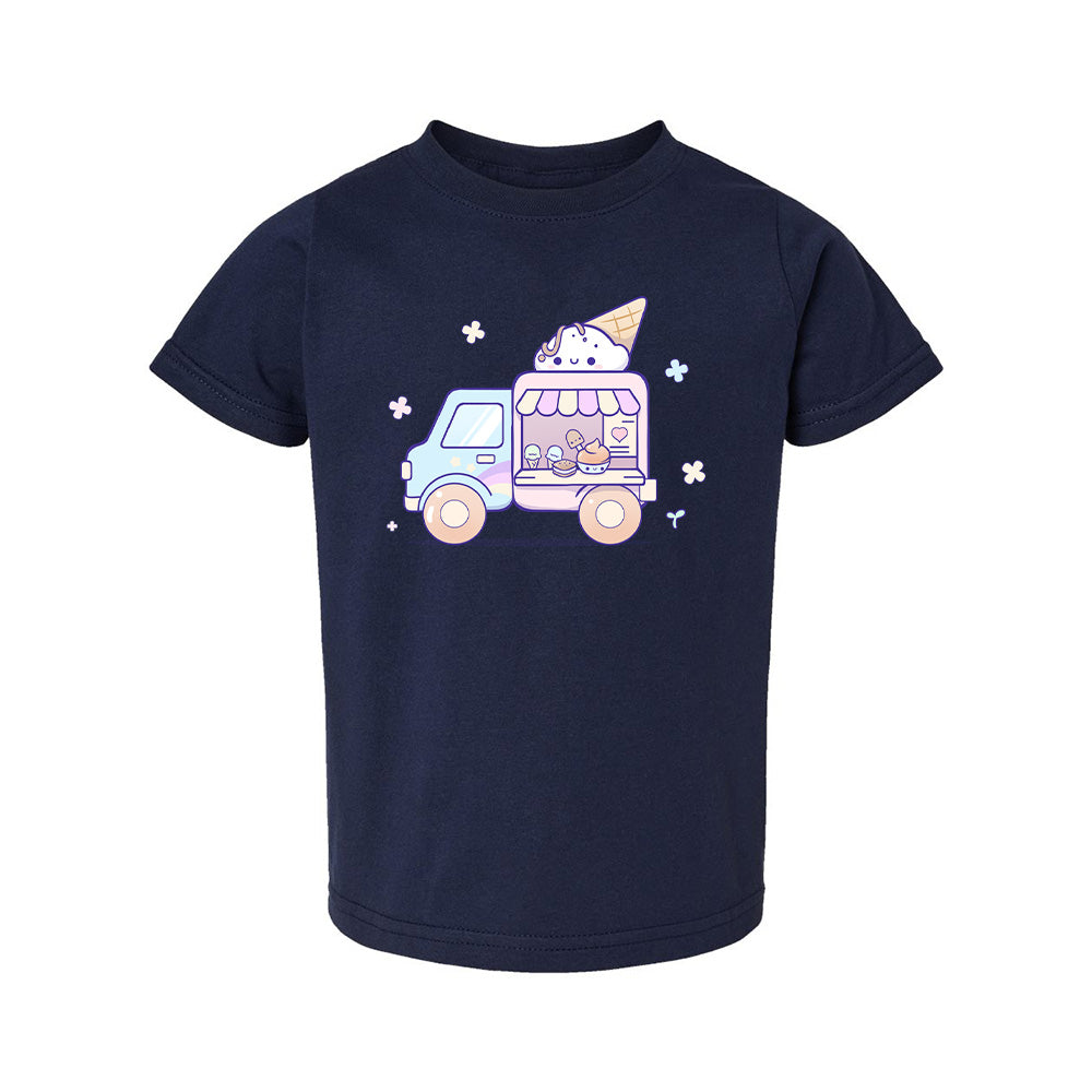 IceCreamTruck Navy Toddler T-shirt