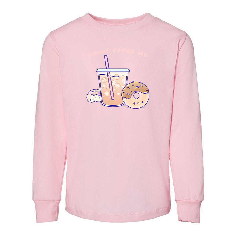 Pink IcedTea Toddler Longsleeve Sweatshirt