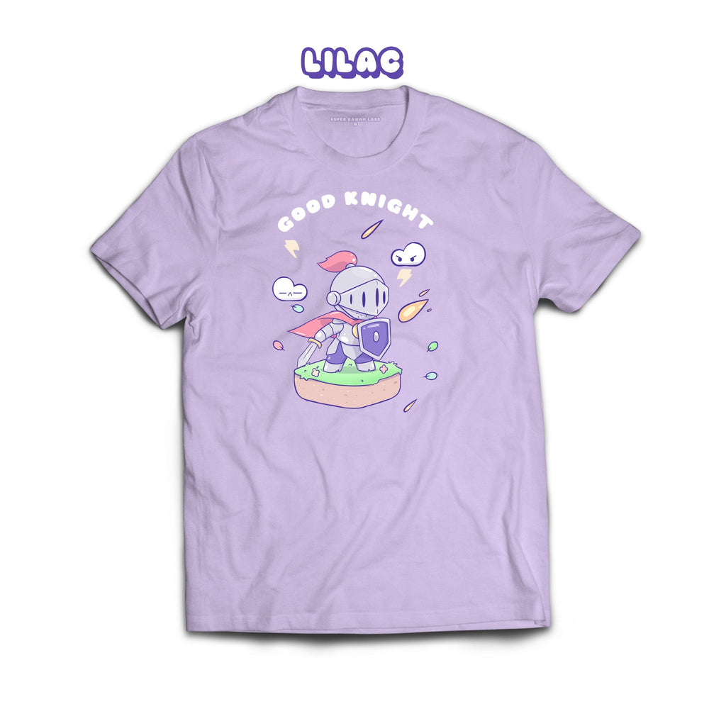 Knight T-shirt, Lilac 100% Ringspun Cotton T-shirt