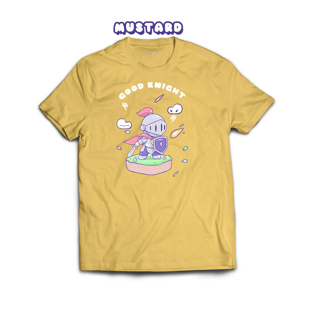 Knight T-shirt, Mustard 100% Ringspun Cotton T-shirt