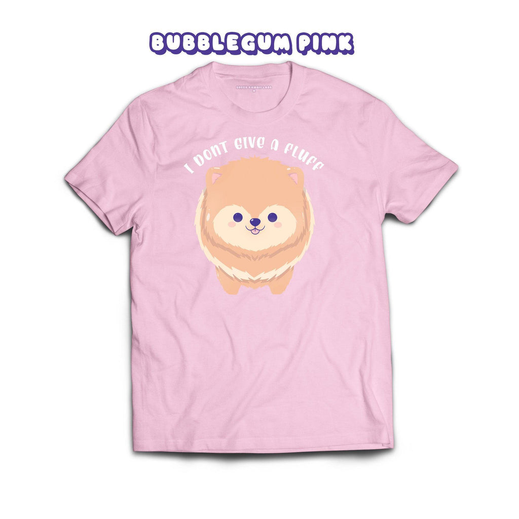 Pom T-shirt, Bubblegum Pink 100% Ringspun Cotton T-shirt