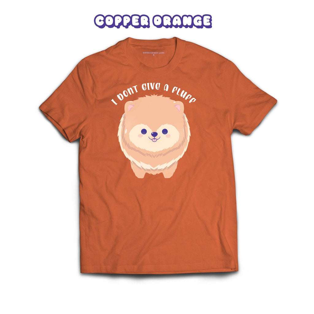 Pom T-shirt, Copper Orange 100% Ringspun Cotton T-shirt