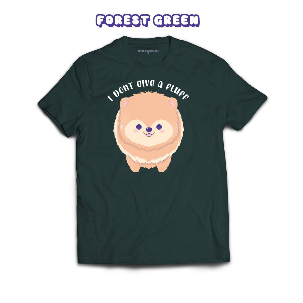Pom T-shirt, Forest Green 100% Ringspun Cotton T-shirt