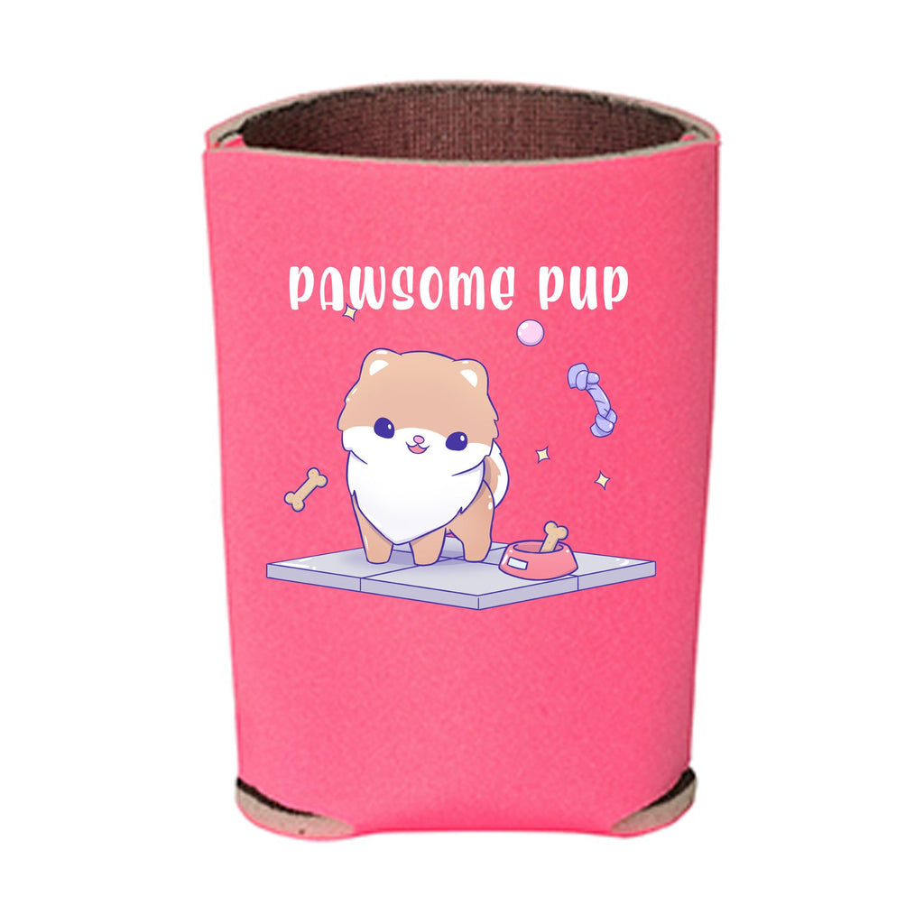 Kawaii Pink Pomeranian Beverage Holder