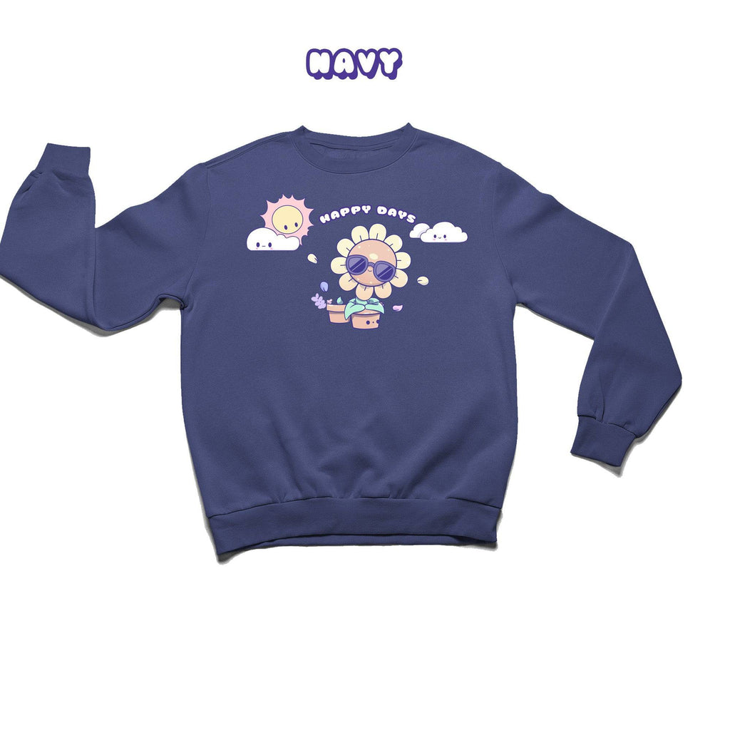 Sunflower Crewneck Premium Sweater - Super Kawaii Labs