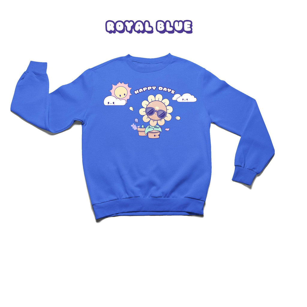 Sunflower Crewneck Premium Sweater - Super Kawaii Labs