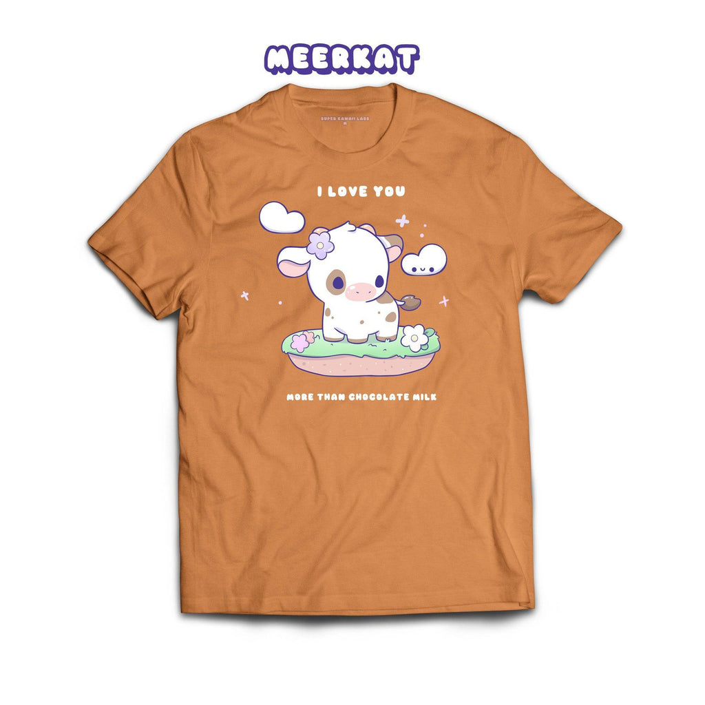 Chocolate Cow T-shirt, Meerkat 100% Ringspun Cotton T-shirt